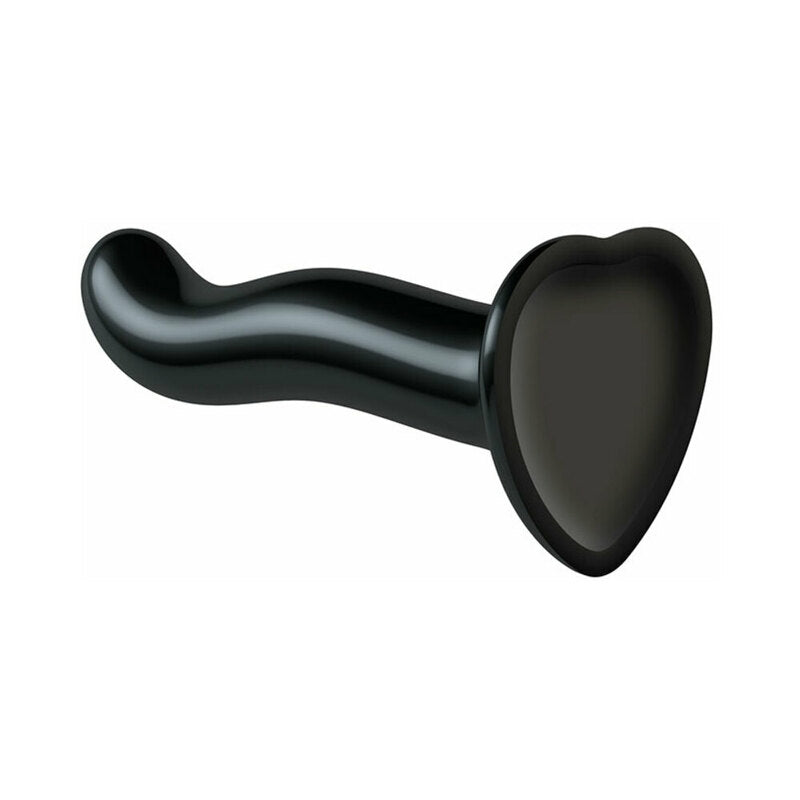 LOVELY PLANET - STRAP-ON-ME P&G-SPOT DILDO MEDIUM BLACK
