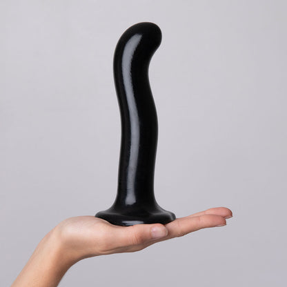 LOVELY PLANET - STRAP-ON-ME P&G-SPOT DILDO BLACK LARGE