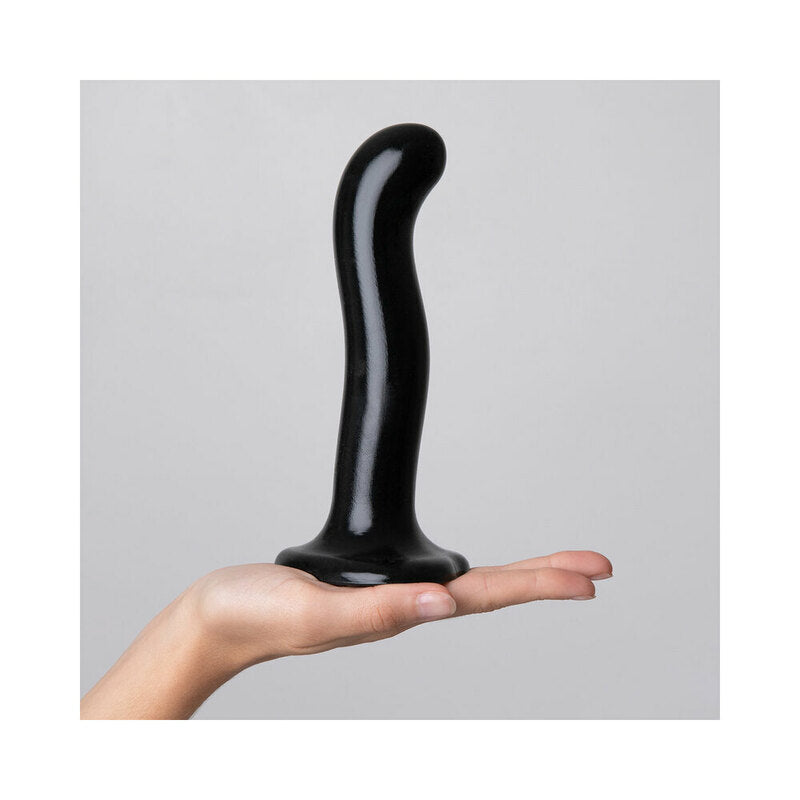 LOVELY PLANET - STRAP-ON-ME P&G-SPOT DILDO BLACK XLARGE
