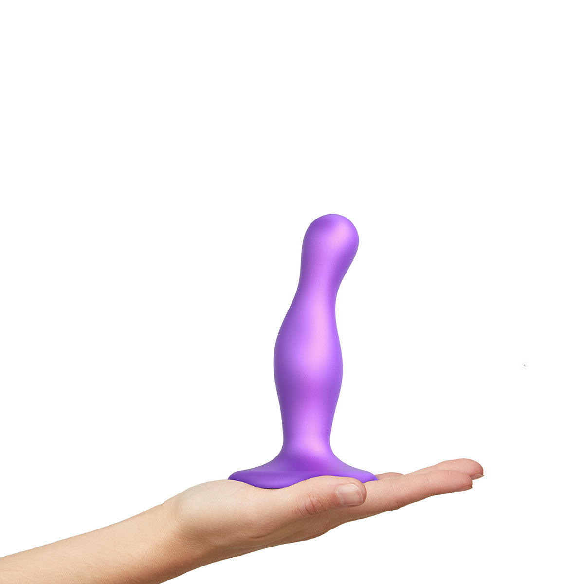 STRAP-ON-ME DILDO PLUG CURVY SMALL PURPLE