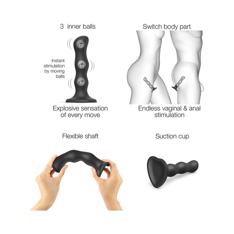 LOVELY PLANET - STRAP ON ME GEISHA BALL DILDO