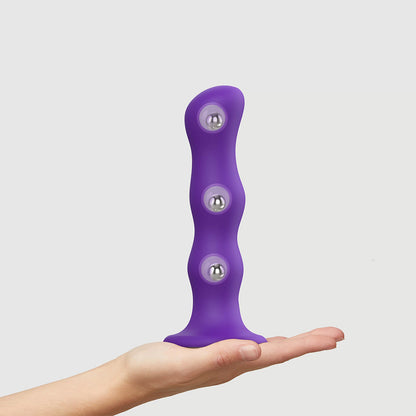 STRAP-ON-ME GEISHA BALL DILDO XL PURPLE