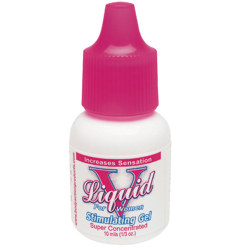 BODY ACTION - LIQUID V FOR WOMEN STIMULATING GEL .33 OZ. BOTTLE (BULK)