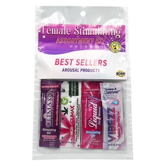 BODY ACTION - KIT SURTIDO DE PRODUCTOS ESTIMULANTES FEMENINOS