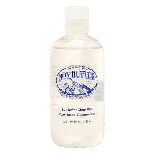 BOY BUTTER - CLEAR BOTTLE 8 OZ.