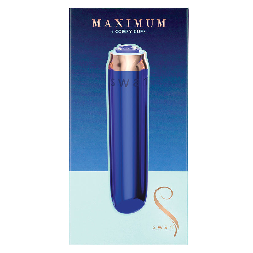 BMS - VIBRADOR TIPO BALA RECARGABLE SWAN MAXIMUM AZUL