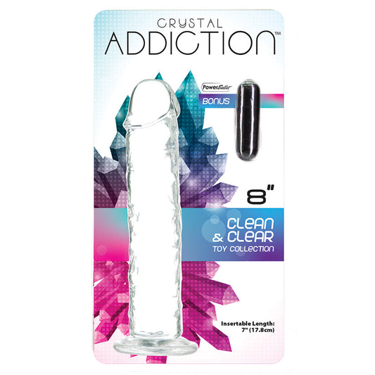 BMS - CRYSTAL ADDICTION STRAIGHT DONG 8 IN.