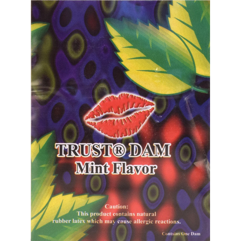 TRUSTEX - LIXX FLAVORED DENTAL DAM MINT