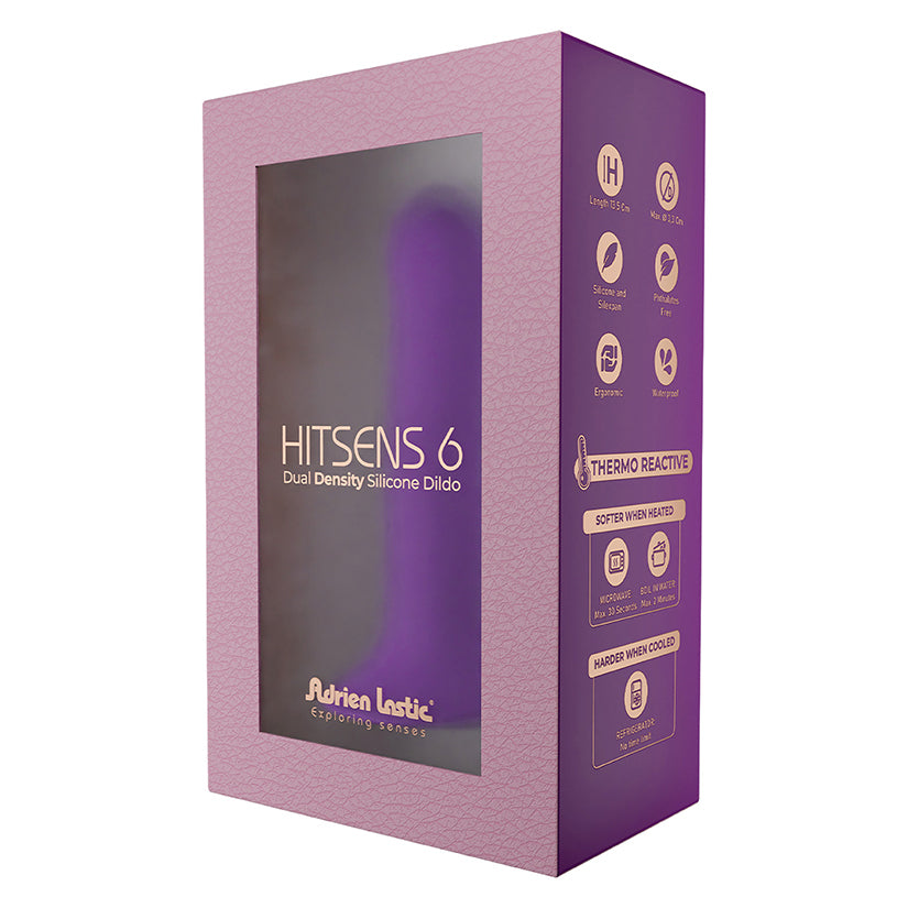 DOC JOHNSON - ADRIEN LASTIC HITSENS 6 PURPLE