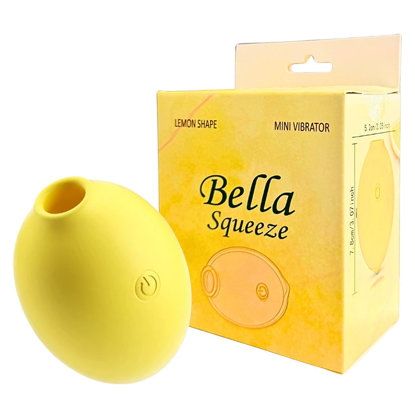 BELLA - SQUEEZE LEMON SHAPED MINI VIBRATOR