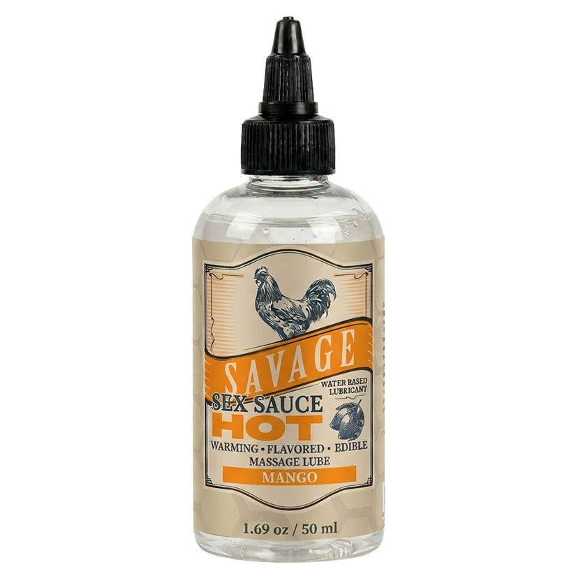 SAVAGE ME - SAVAGE SEX SAUCE HOT MANGO 1.69 OZ.