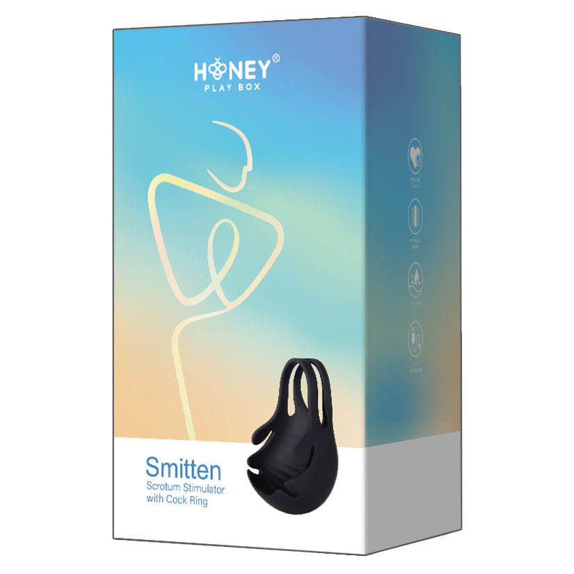HONEY PLAY BOX - SMITTEN VIBRATING SCROTUM STIMULATION C RING