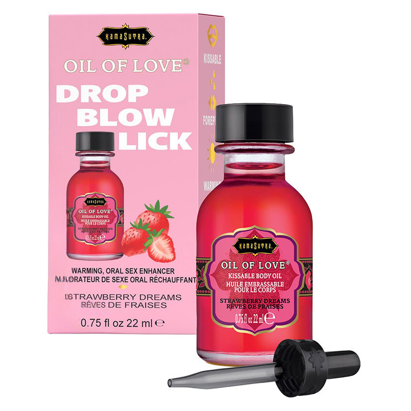 KAMA SUTRA - OIL OF LOVE STRAWBERRY DREAMS .75 OZ.