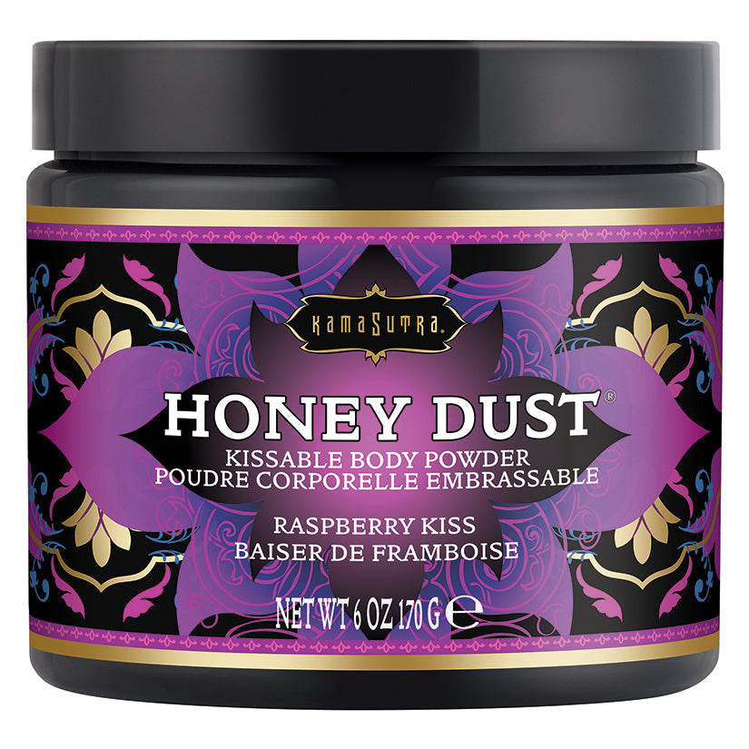 KAMA SUTRA - HONEY DUST RASPBERRY KISS 6 OZ.
