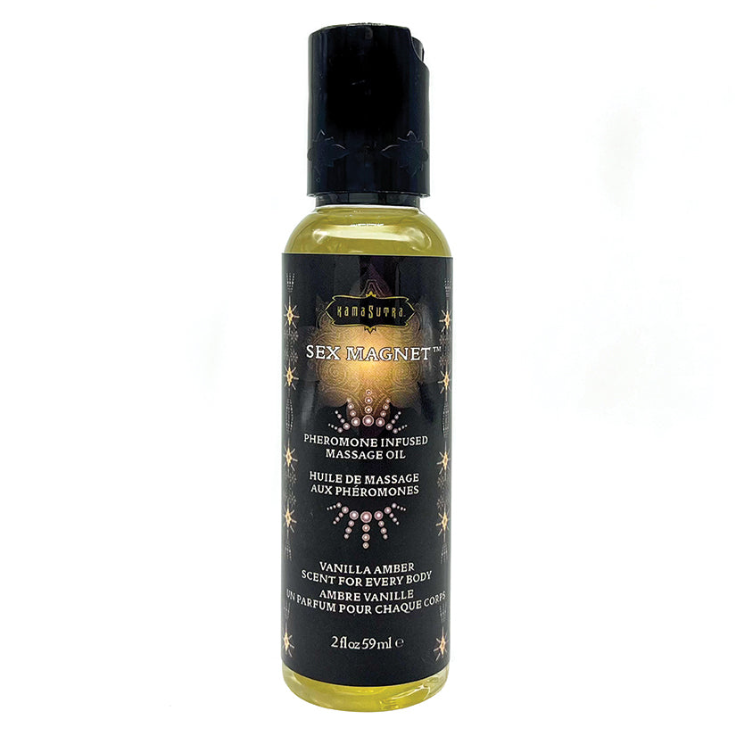 KAMASUTRA - SEX MAGNET MASSAGE OIL VANILLA AMBER 2 OZ.