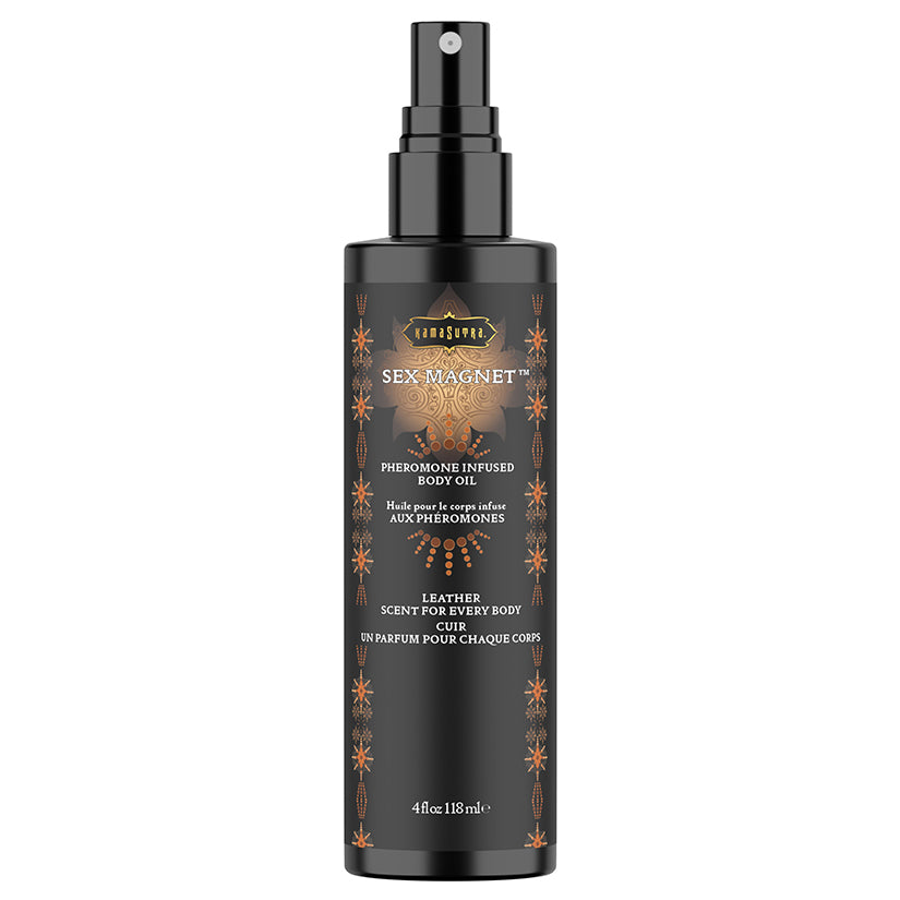 KAMA SUTRA - SEX MAGNET BODY OIL SPRAY LEATHER 4 OZ.