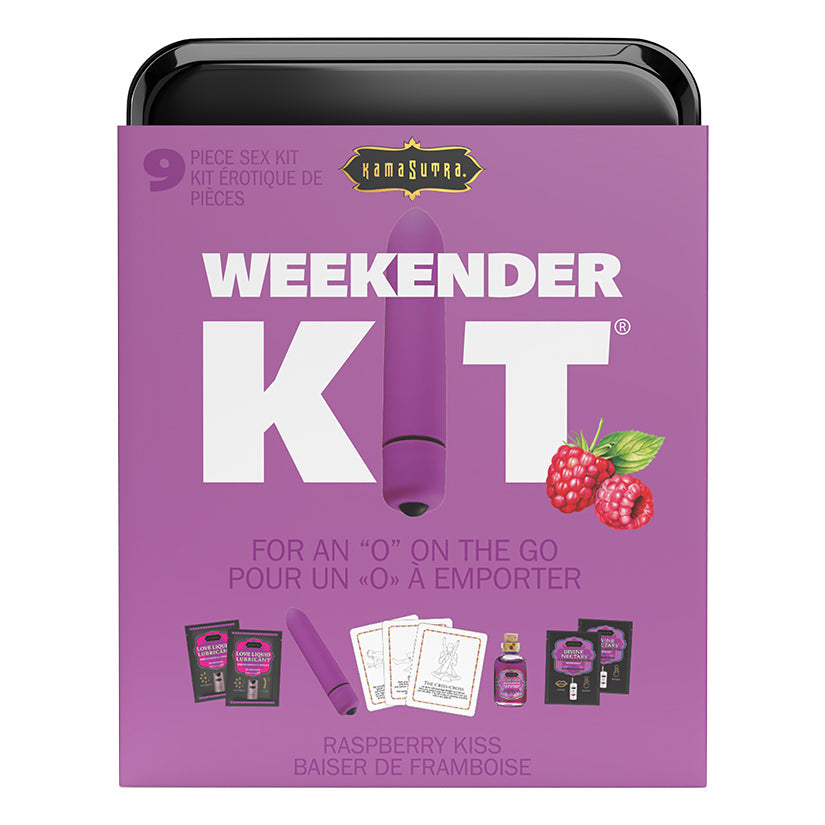 KAMA SUTRA - VIBE WEEKENDER KIT RASPBERRY KISS