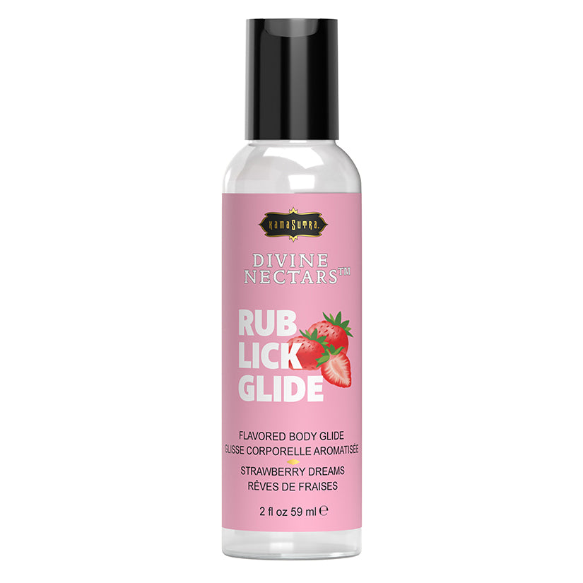 KAMASUTRA - DIVINE NECTARS STRAWBERRY DREAMS 2 OZ.