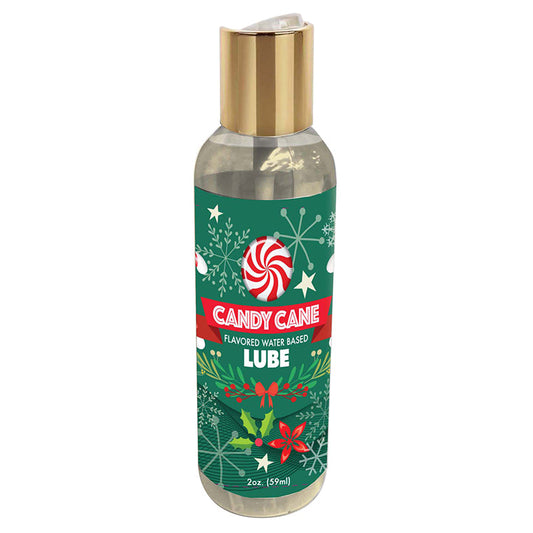 LITTLE GENIE - LUBRICANTE FESTIVO BASTÓN DE CARAMELO 2 OZ.