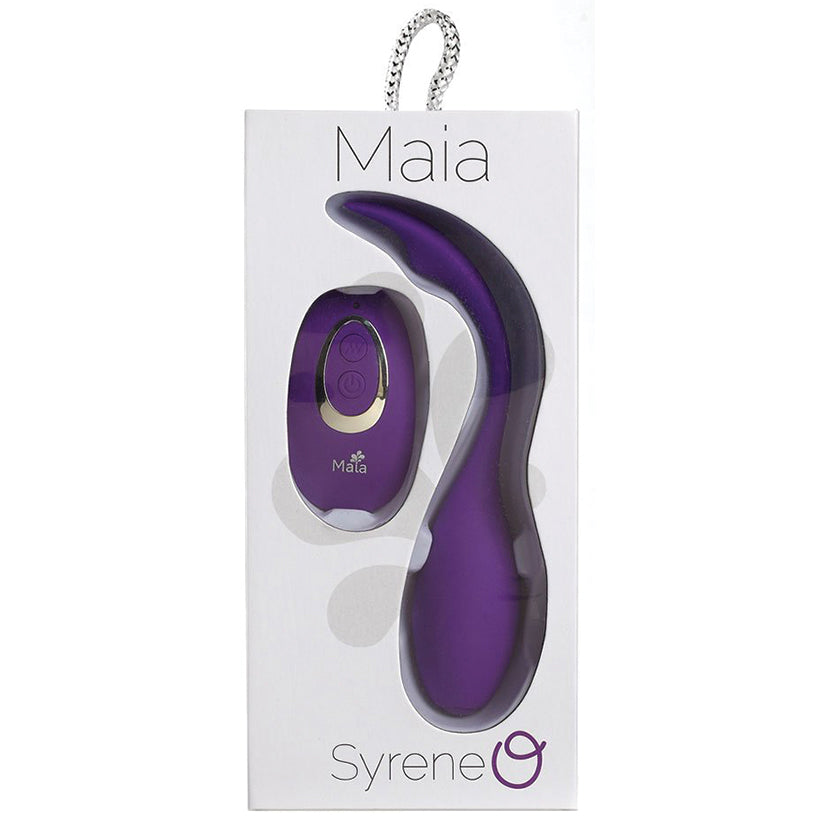 MAIA TOYS - MAIA SYRENE REMOTE LUXURY BULLET PURPLE