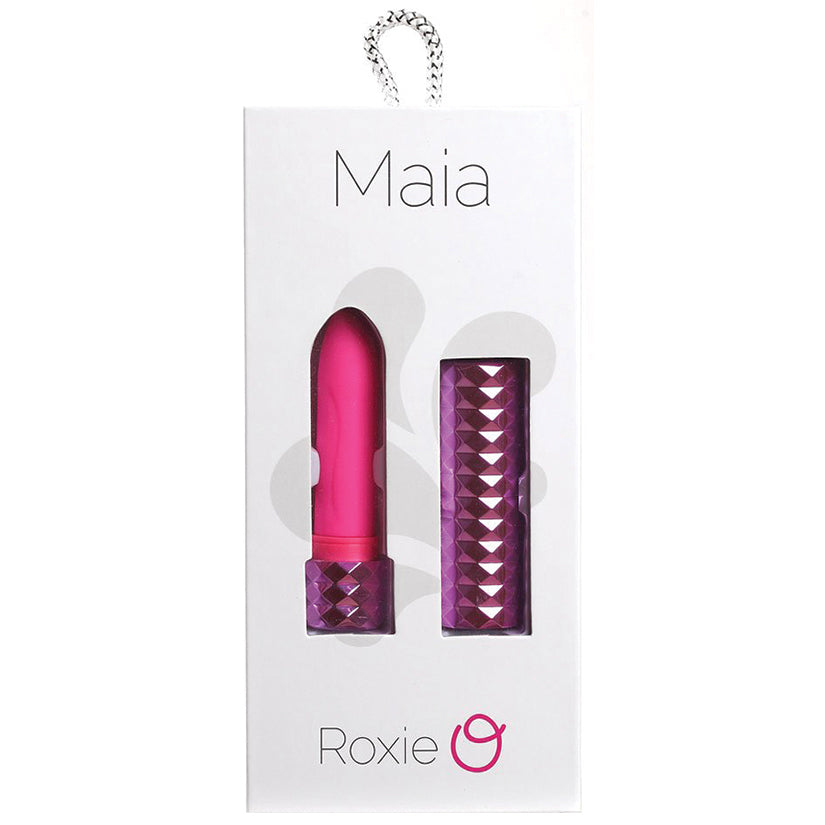 MAIA TOYS - MAIA ROXIE RECHARGEABLE CRYSTAL GEMS LIPSTICK NEON PINK