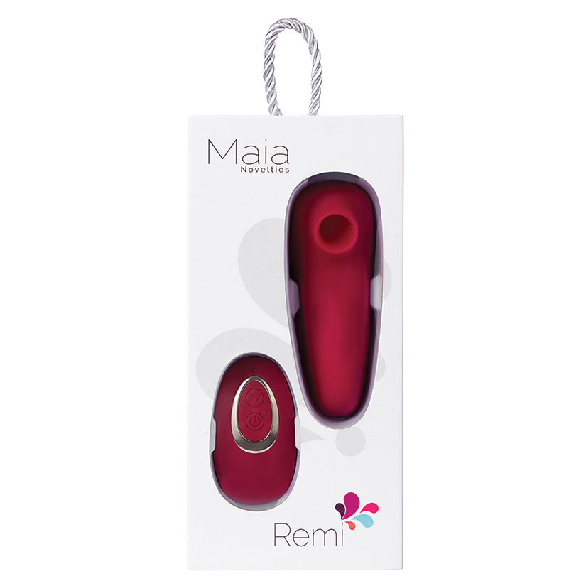 MAIA TOYS - MAIA REMI REMOTE CONTROL SUCTION PANTY VIBE RED