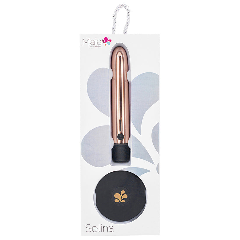 MAIA TOYS - MAIA SELINA WIRELESS RECHARGEABLE METALLIC VIBRATOR