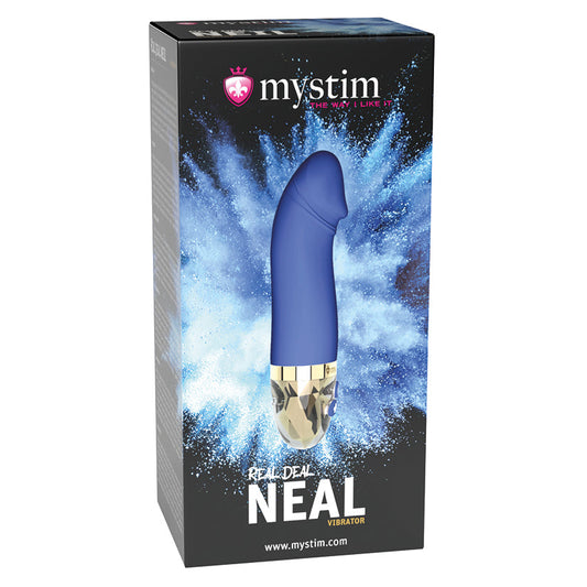 MYSTIM - REAL DEAL NEAL VIBRATOR BLUE