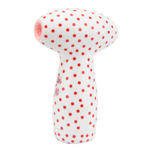 LOVING JOY - 2 IN 1 SUCTION VIBRATOR POLKA DOT