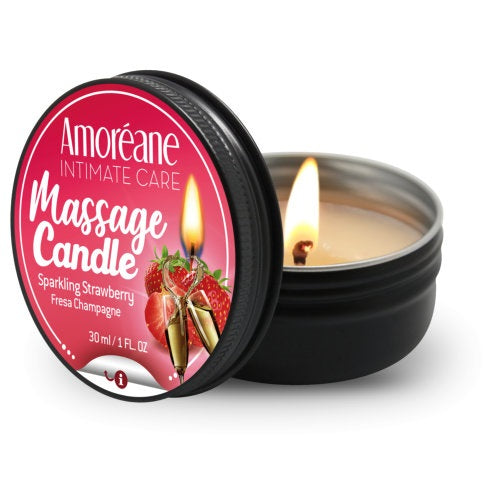 AMOREANE - MASSAGE CANDLE SPARKLING STRAWBERRY