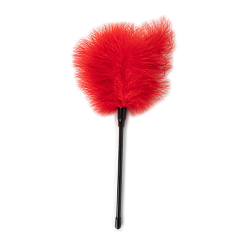 BOUND TO PLEASE - FEATHER TICKLER RED