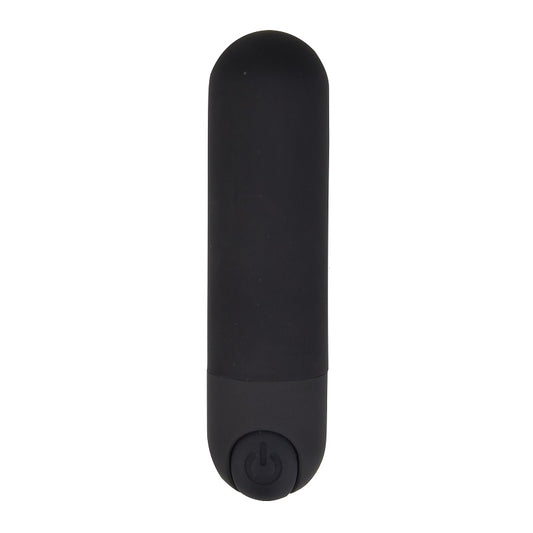 LOVING JOY - 10 FUNCTION RECHARGEABLE BULLET VIBRATOR BLACK