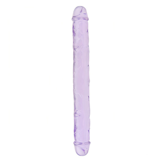 LOVING JOY - 12 INCH DOUBLE DILDO PURPLE