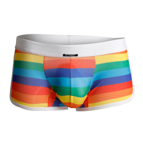 CUT 4 MEN - C4M ATHLETIC TRUNK RAINBOW MEDIUM