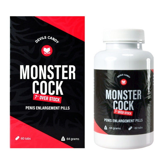 MORNINGSTAR PHARMA - DEVILS CANDY MONSTER COCK PENIS ENLARGEMENT PILLS (60 PACK)