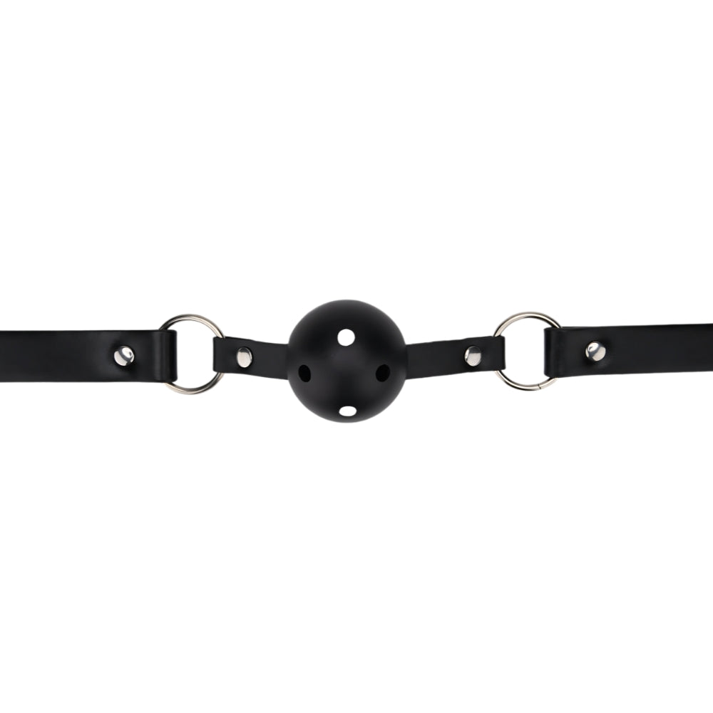 BOUND TO PLAY - BREATHABLE BALL GAG BLACK