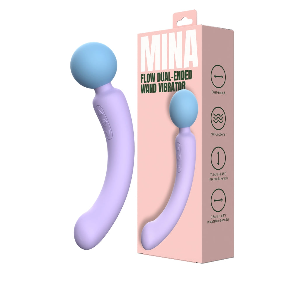 MINA - FLOW DUAL-ENDED WAND VIBRATOR