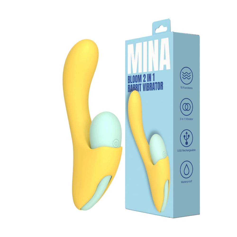 MINA - BLOOM 2 IN 1 RABBIT VIBRATOR