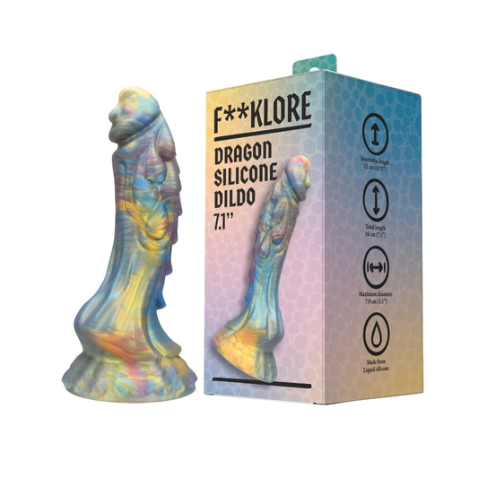 F**KLORE - DRAGON SILICONE DILDO