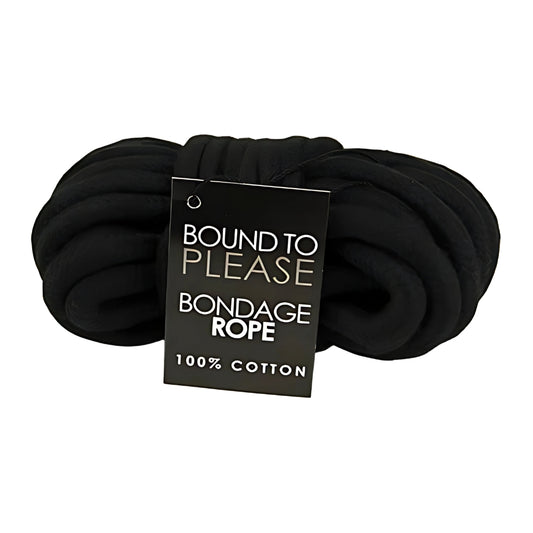 BOUND TO PLEASE - BONDAGE ROPE BLACK