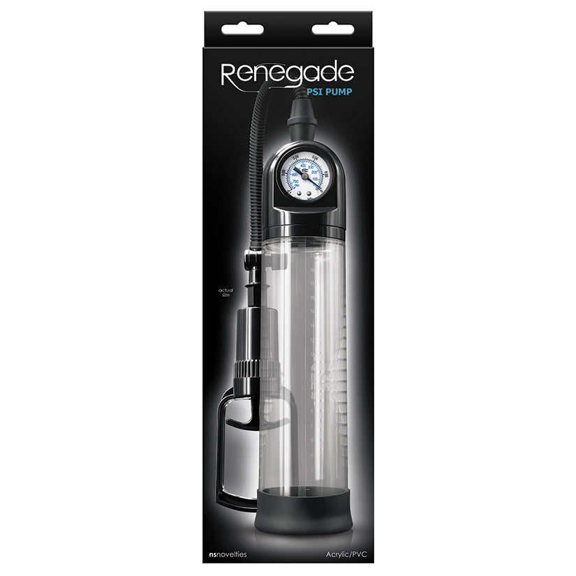 NS NOVELTIES - RENEGADE PSI PUMP BLACK