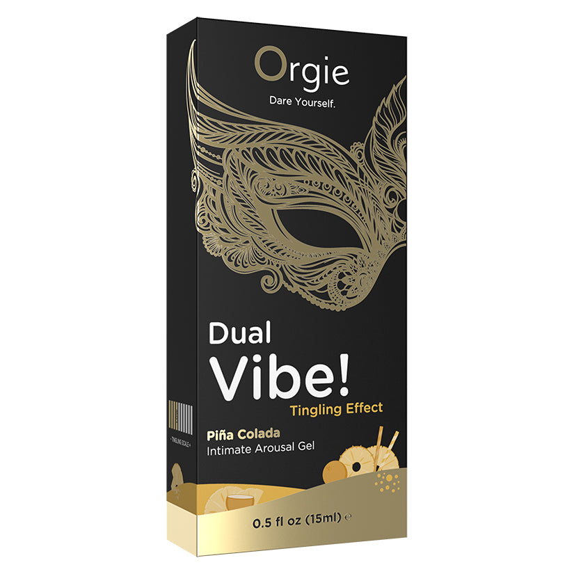 CONCEPTIONS CRÉATIVES - GEL D'EXCITATION INTIME ORGIE DUAL VIBE PINA COLADA
