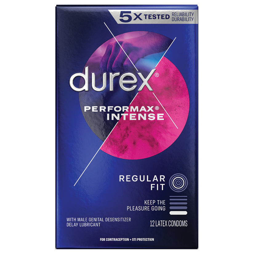 PARADISE MARKETING - DUREX PERFORMAX INTENSE CONDOM 12-PACK