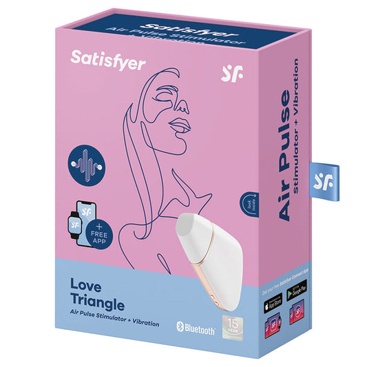 SATISFYER - LOVE TRIANGLE WHITE