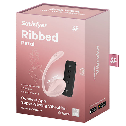 SATISFYER - RIBBED PETAL ROSE