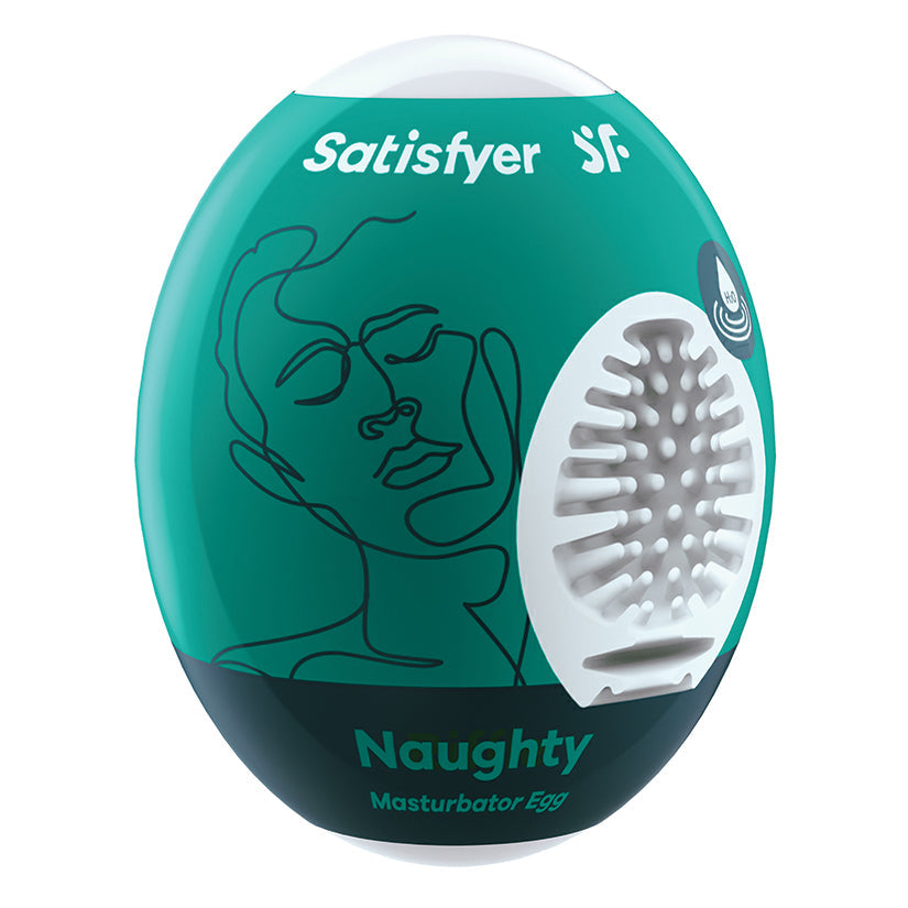 SATISFYER - MASTURBATOR EGG SINGLE NAUGHTY