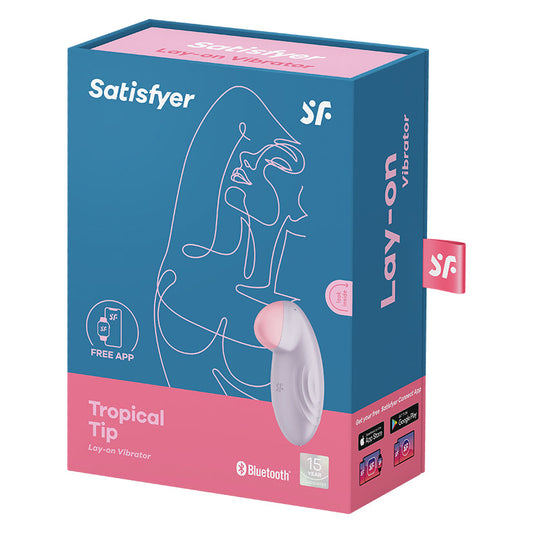 SATISFYER - TROPICAL TIP LIGHT LILAC