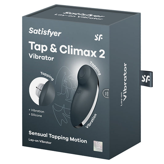 SATISFYER - TAP AND CLIMAX 2 GREY