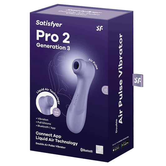 SATISFYER - PRO 2 GENERATION 3 WITH APP LILAC