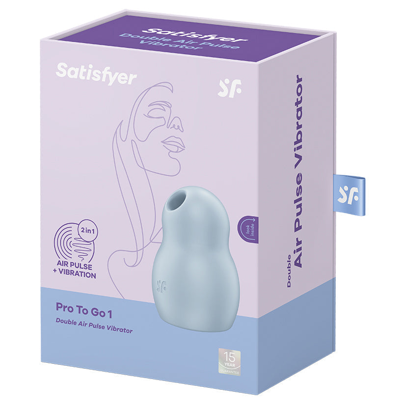 SATISFYER - PRO TO GO 1 BLUE